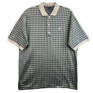 Bobby Jones Men's Golf Polo Shirt Size Large 3 button